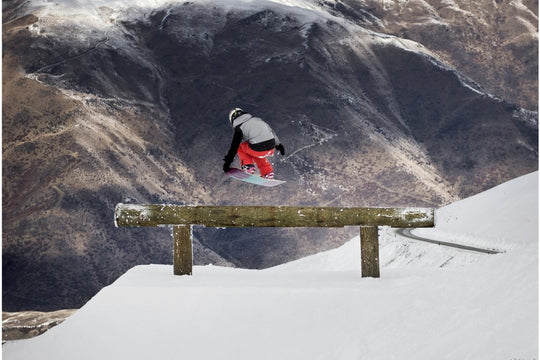 Stoked sponsored snowboarder Karlien Abbeel Live from New Zealand