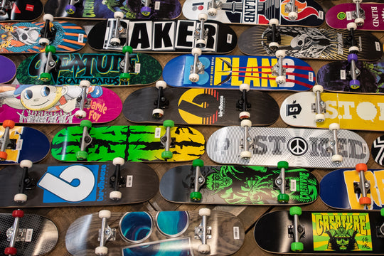 Een complete skateboard online kopen?