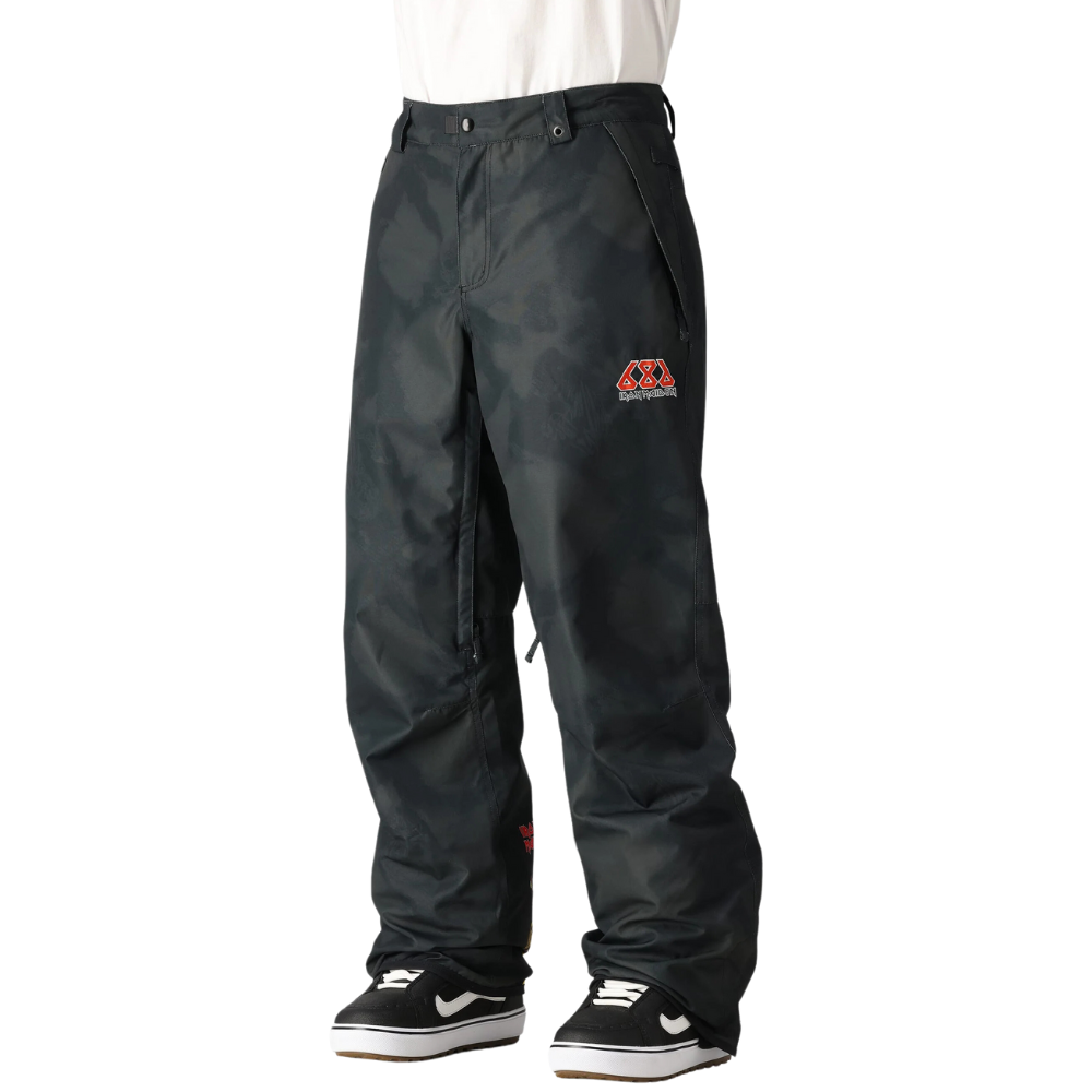 686 Standard Shell Pants Iron Maiden Eddies Black – Stoked Boardshop