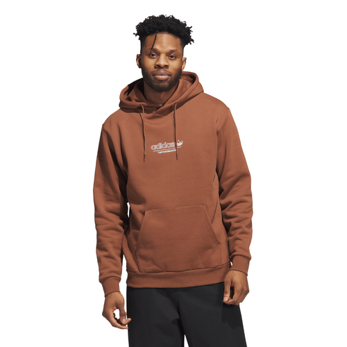 4.0 Strike Through Hoodie Brown
