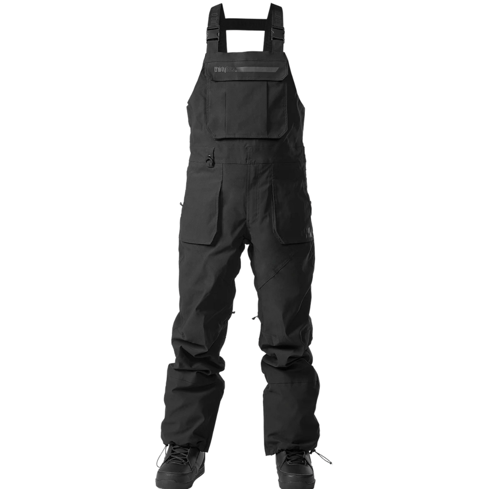 Thirtytwo Basement Snowboard Bib Black – Stoked Boardshop