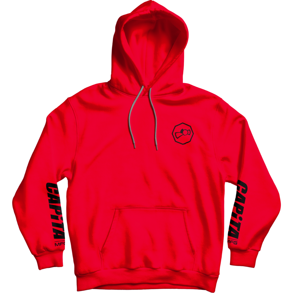Capita Octa Hoodie Red – Stoked Boardshop