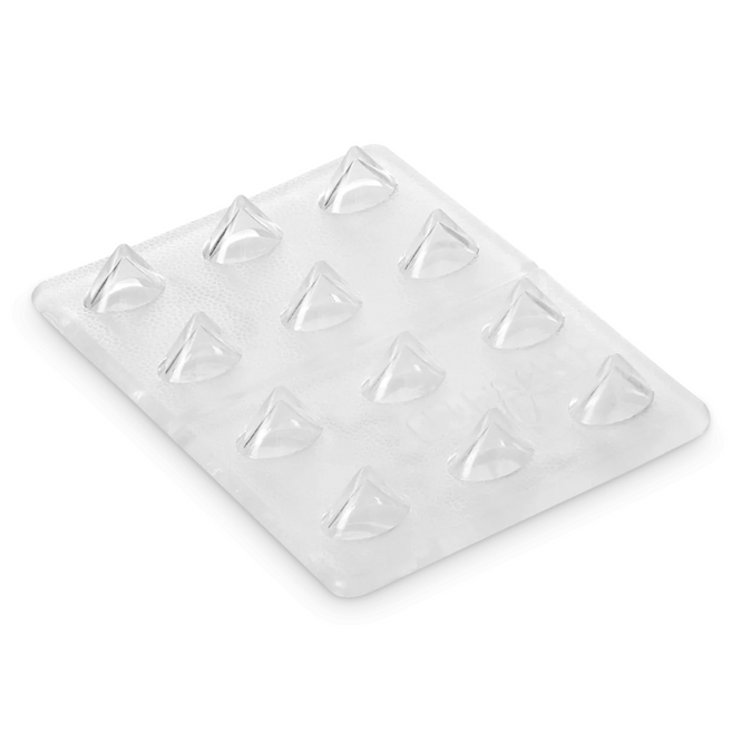 Mini dents de requin transparentes