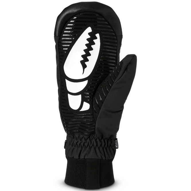 Slush Mitt Crab Doodle Black