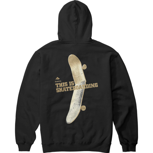 This Is Skateboarding Hoodie Black