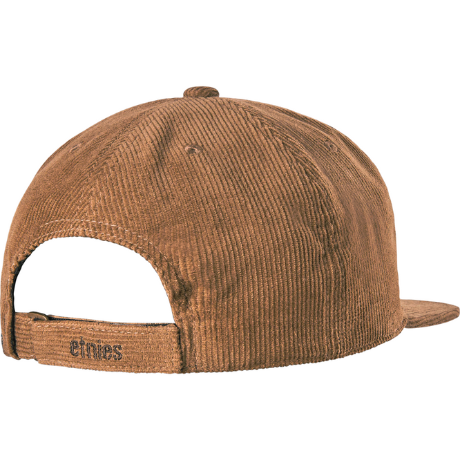 Arrow Cord Strapback Brown