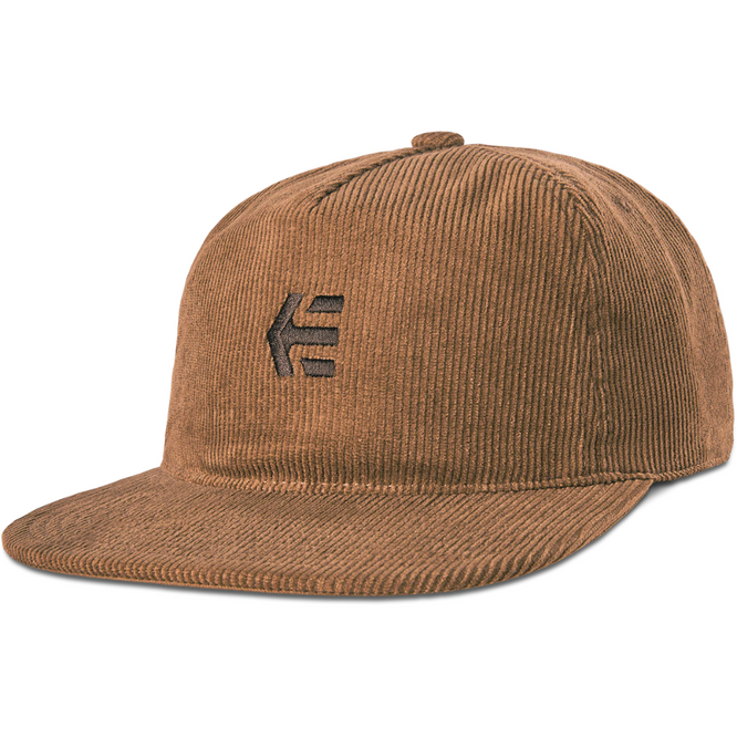 Arrow Cord Strapback Brown