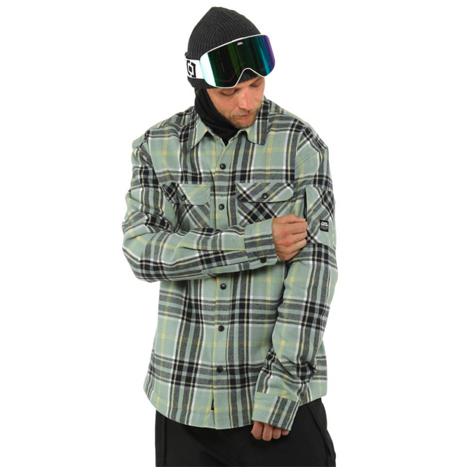 Chemise isolée Dough Smoke Green