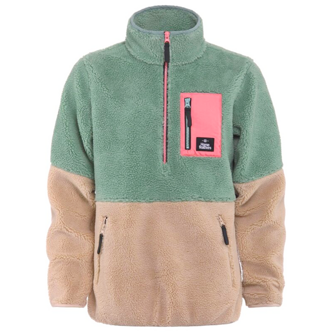 Elvira Fleece Sweatshirt Frosty Green