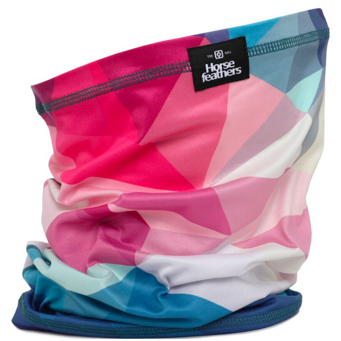 Womens Neck Warmer Polygons