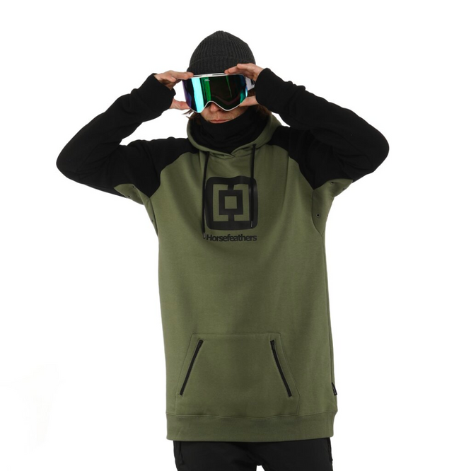 Sherman Long Hoodie Loden Green