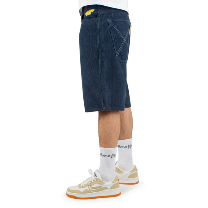 X-Tra Baggy Cord Shorts Navy