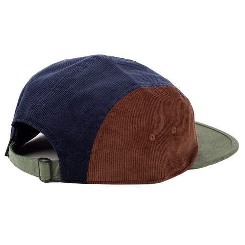 Corvin 5 Panel Cap Brown/Olive