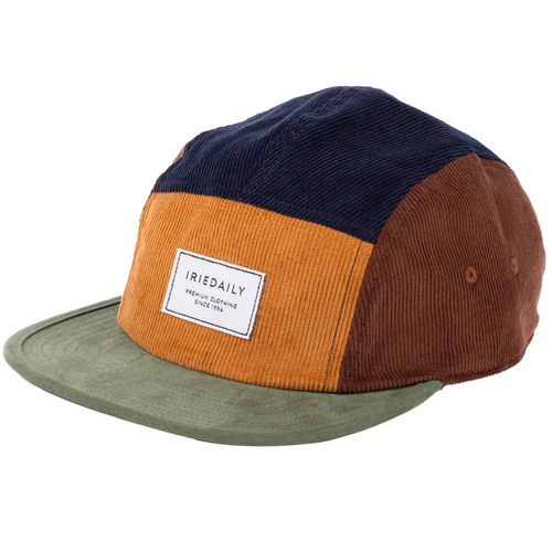 Corvin 5 Panel Cap Brown/Olive