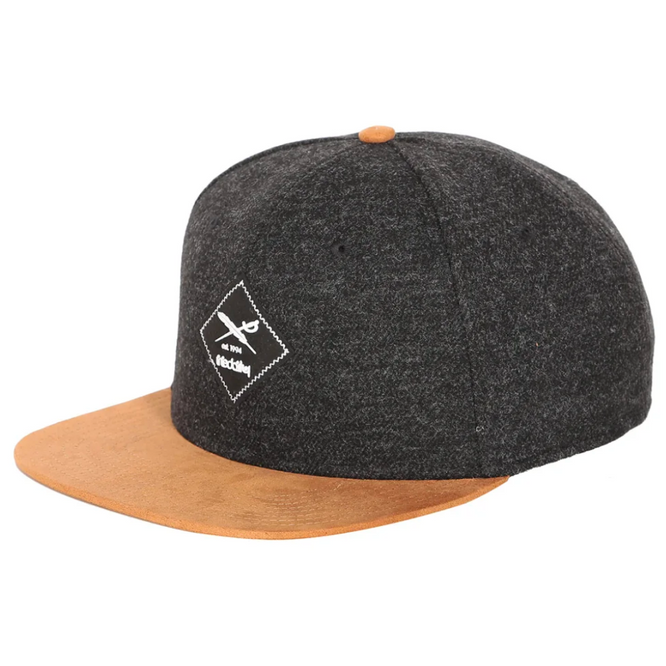 Jugga Snapback Black Mel