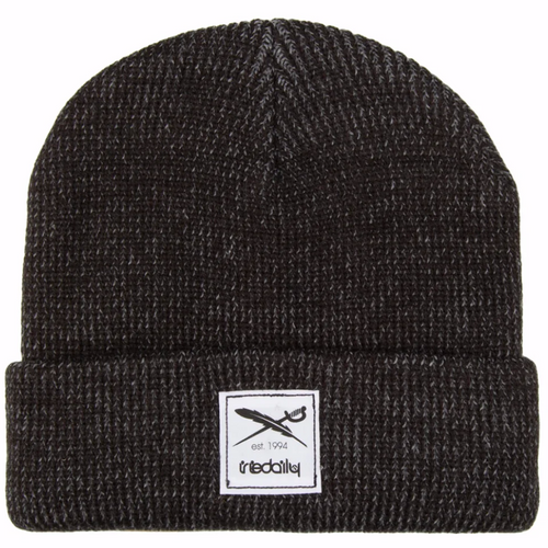 Smurpher Heavy Beanie Black Mel.