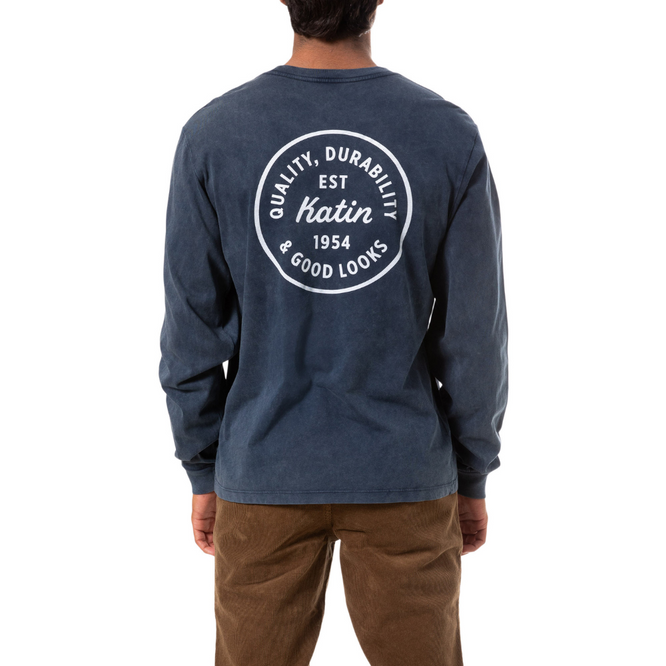 League Longsleeve Navy Mineral