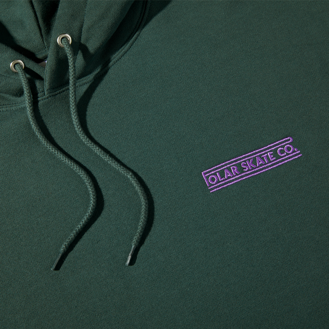Dave Stretch Logo Hoodie Dark Teal