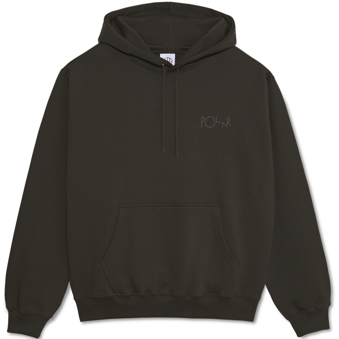 Dave Stroke Logo Hoodie Dirty Black