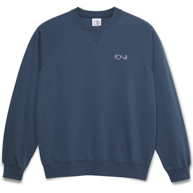 Default Crewneck Grey Blue