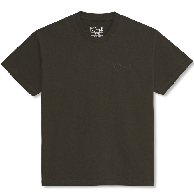 Kids Stroke Logo T-shirt Dirty Black