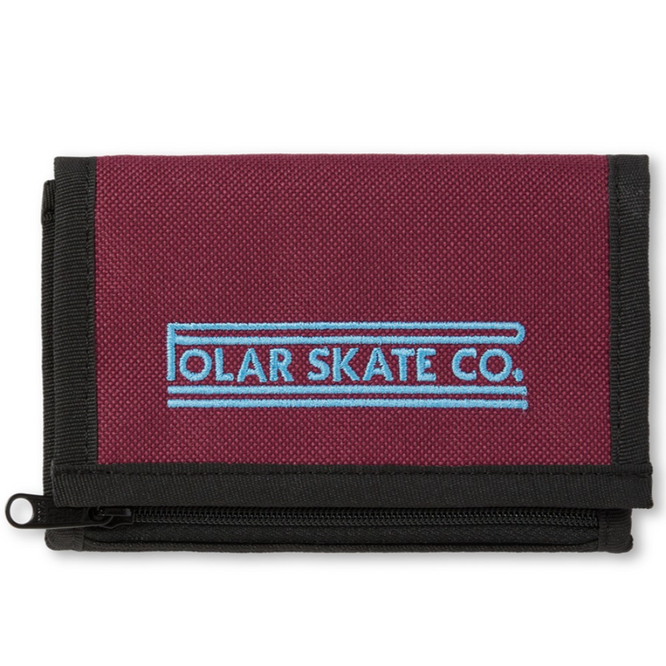 Stretch Logo Key Wallet Wine