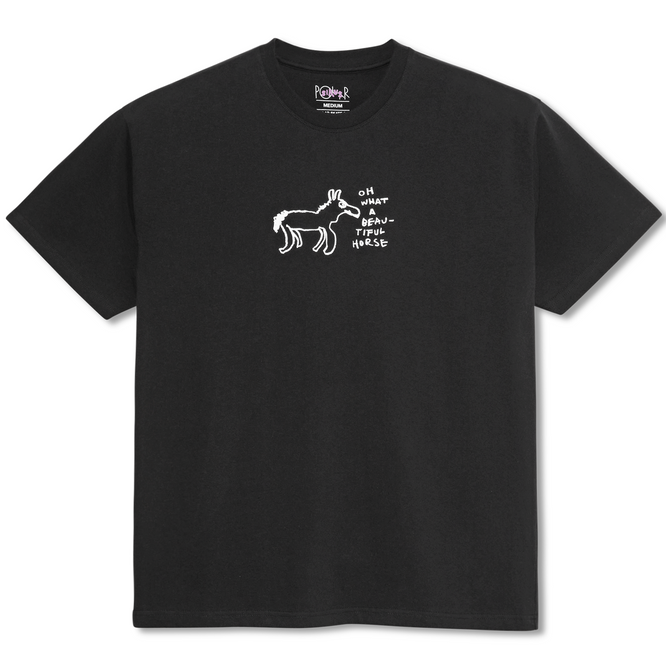 T-shirt Beautiful Horses Noir