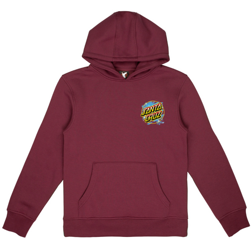Sweat à capuche Kids Pokémon Pikachu Spray Dot Maroon
