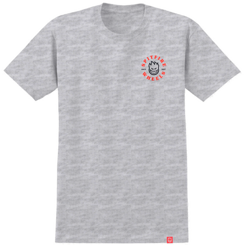 Bighead Classic T-Shirt Ash/Red/Black