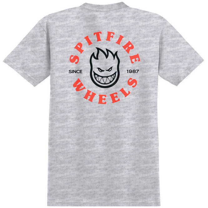 Bighead Classic T-Shirt Ash/Red/Black