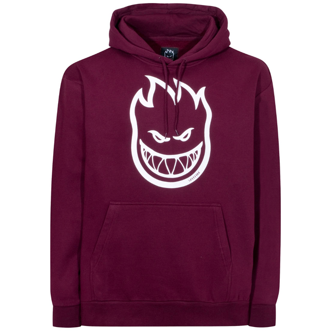 Bighead Hoodie Maroon/White