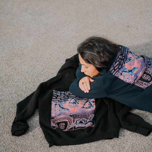 Lucid Dreams Heavyweight Sweater New French Navy