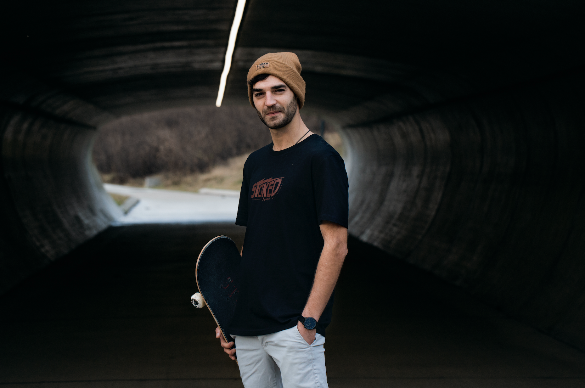 Electric T-shirt Black