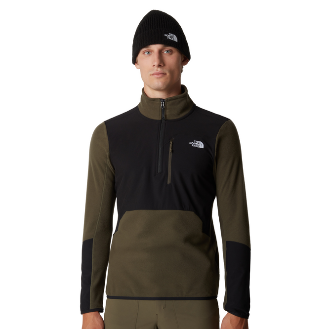 Glacier Pro 1/4 Zip New Taupe Green/TNF Black