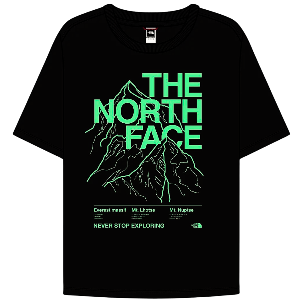 The North Face Kids Mountain Line T shirt TNF Black Stoked Boardshop
