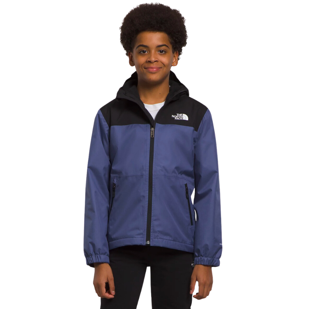 The North Face Kids Warm Storm Raincoat Cave Blue Stoked Boardshop