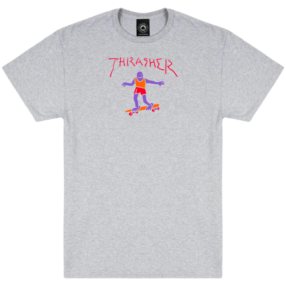 Camiseta Thrasher Thrasher Gonz Cash Ash Grey T Shirt Thrasher