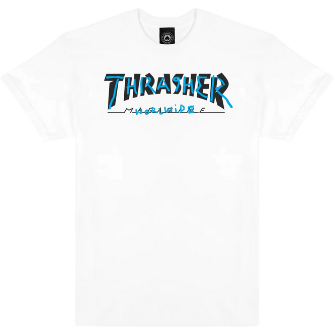T-shirt à l'effigie de la marque blanche