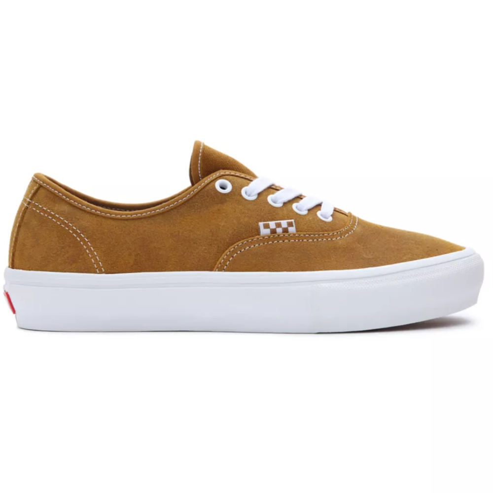 Vans sales cuir marron