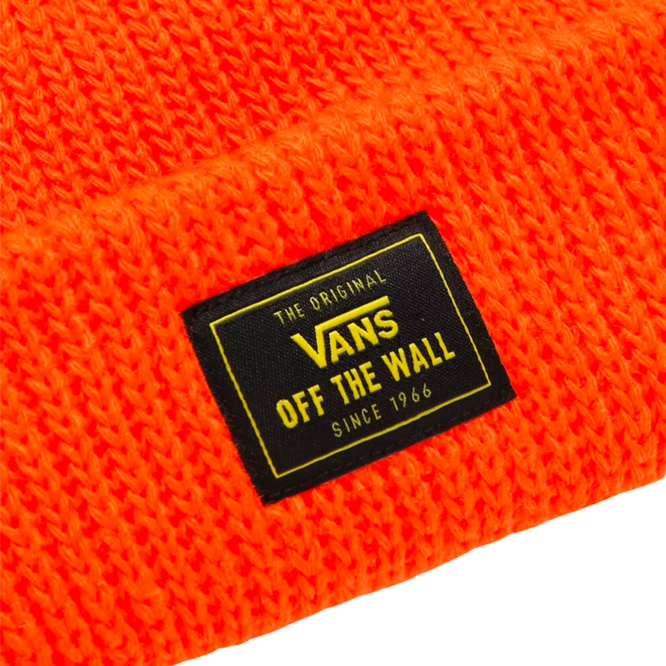 Bruckner Cuff Beanie Flame Orange