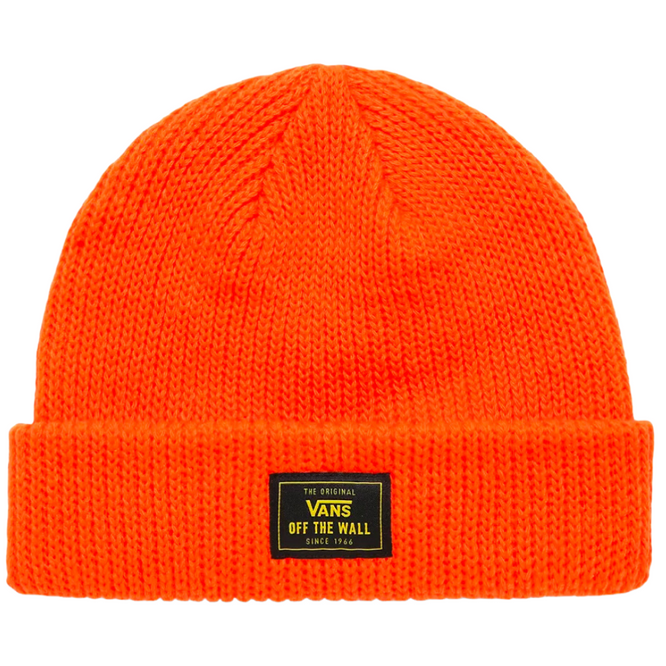 Bruckner Cuff Beanie Flame Orange