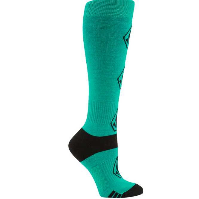 Womens Sherwood Snowboard Socks Vibrant Green