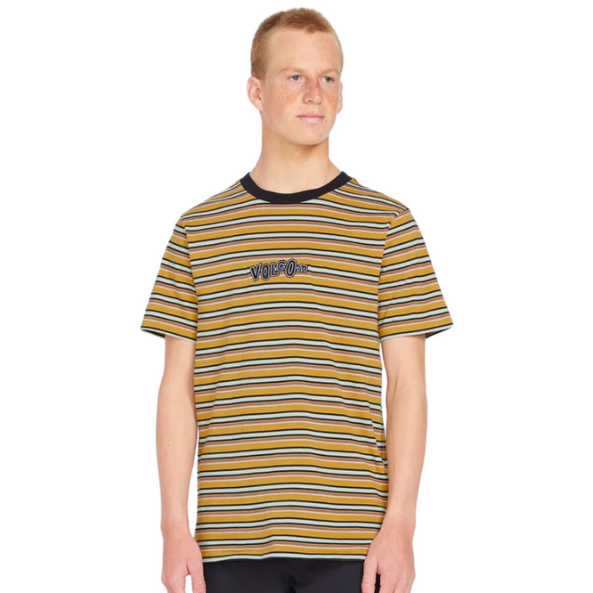 Bright N Early Crew T-Shirt Mustard