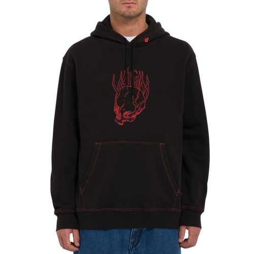 Sweat à capuche Burnher noir