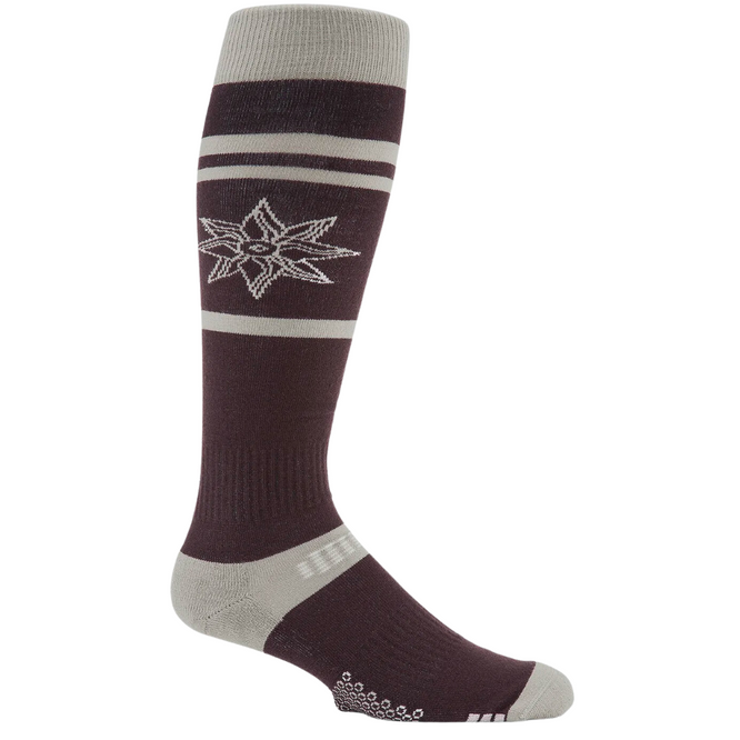 Cave Snowboard Socks Maroon