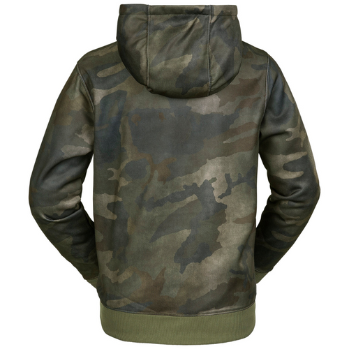 Kids Riding Fleece Hoodie Cloudwash Camo