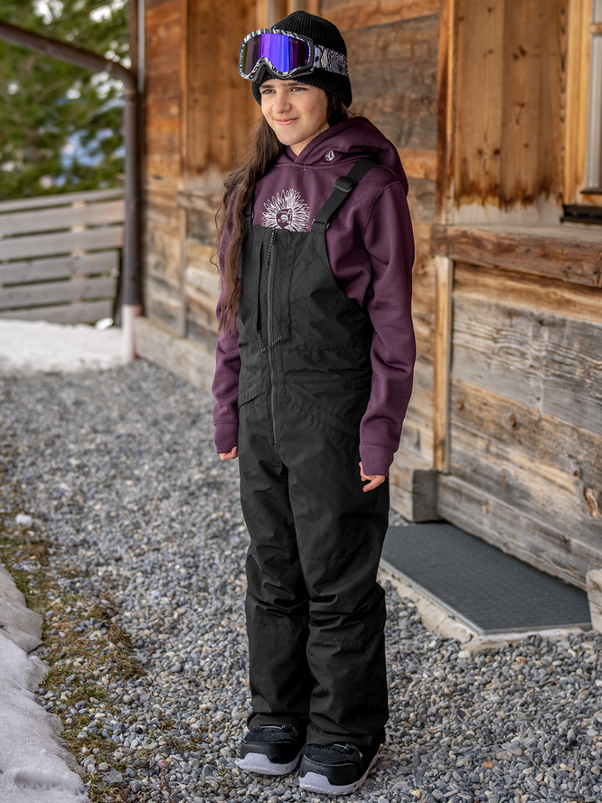 Kids Barkley Insulated Bib Overall Black