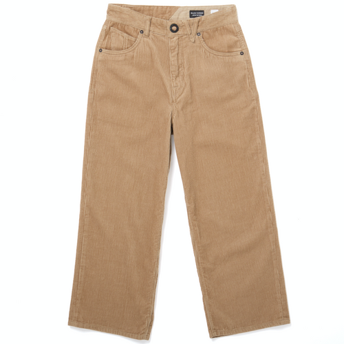 Kids Billow Corduroy Trousers Khaki