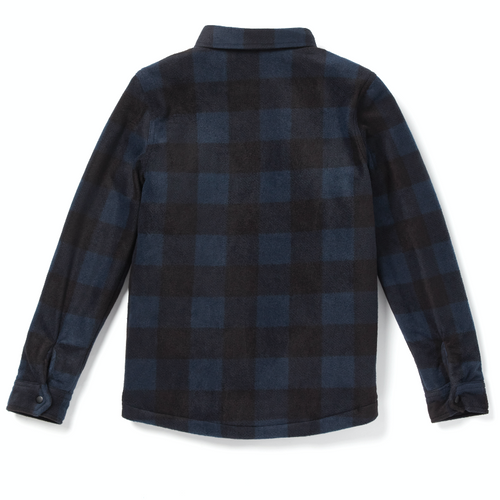 Kids Bowered Fleece Over-Shirt Navy