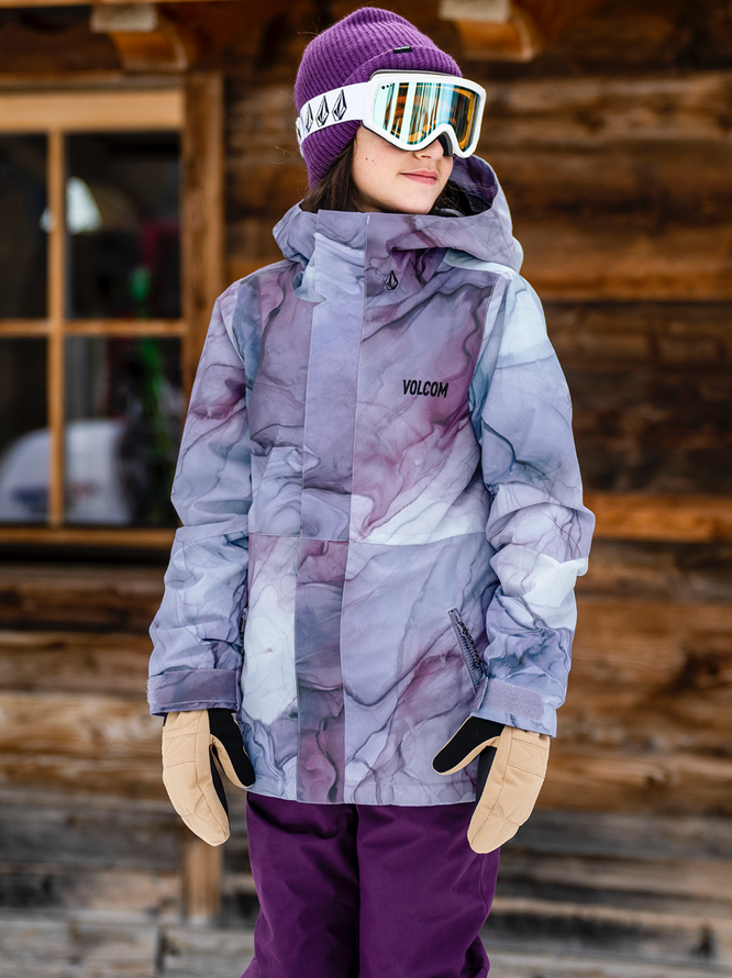 Kids Sass'N'Fras Insulated Jacket Glacier Ink